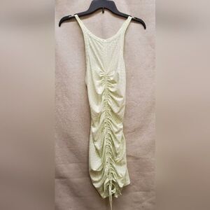 Derek Heart Sleeveless Ruched Ribbed Size M Casual Dress.